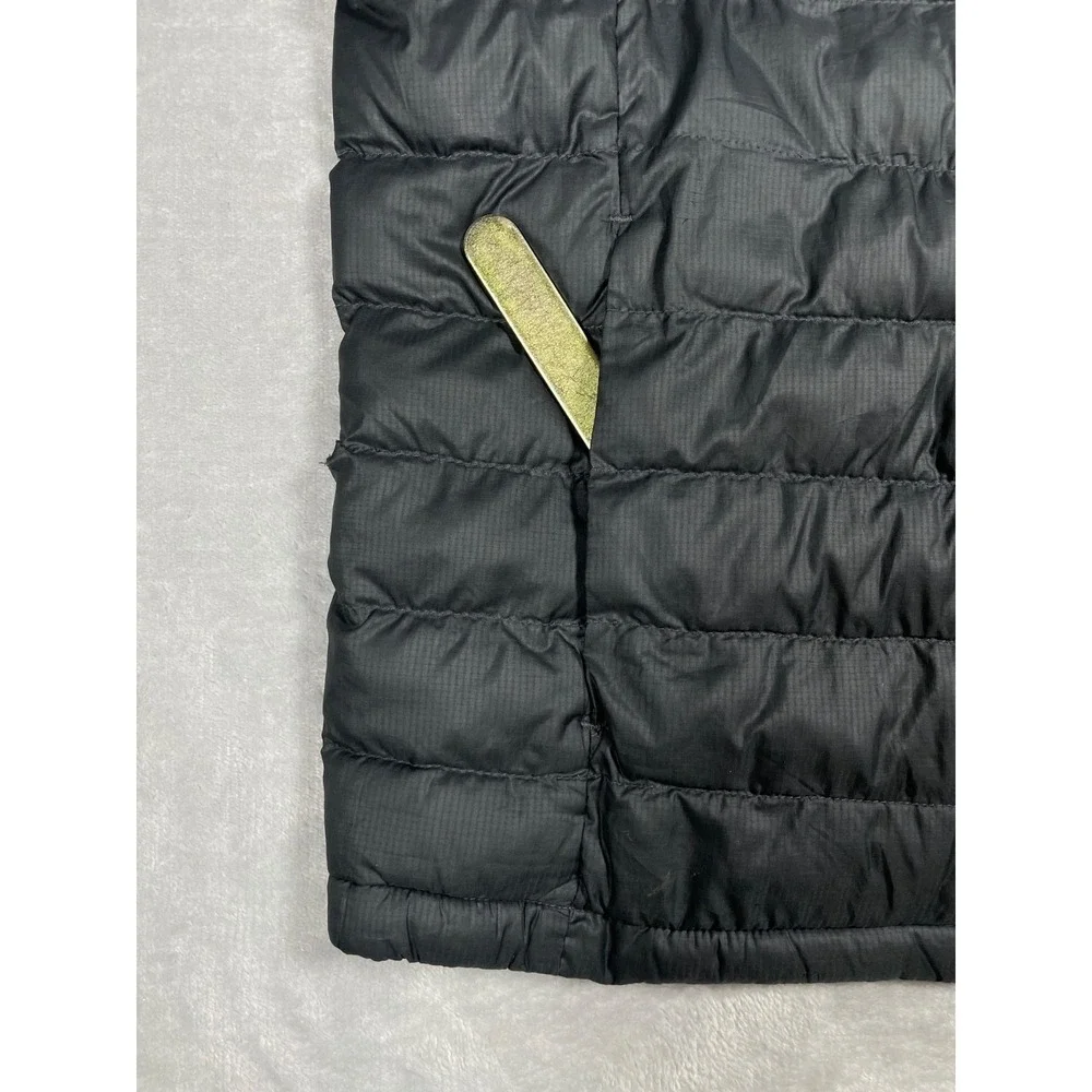 Uniqlo Puffer Jacket Kids 150 Gray Lightweight Packable Full Zip Quilted Coat